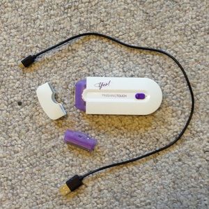 YES finishing touches, no pain hair remover